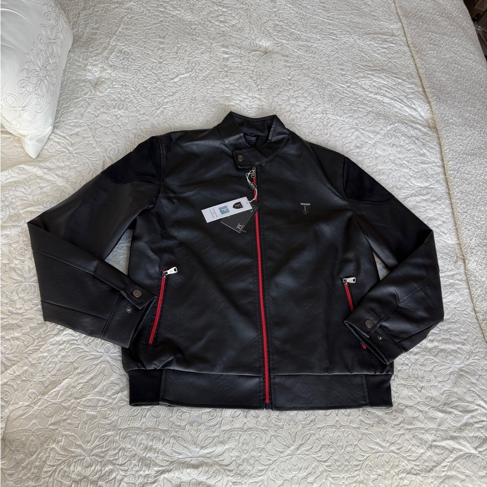 Men's Black Leather Jacket